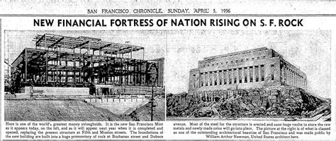 The Best Known Us Mint Building In San Francisco Is At Fifth And