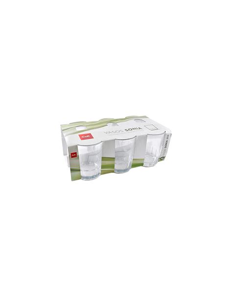 Set Vasos Sonia Agua Cl