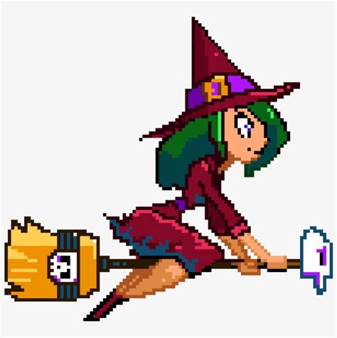 Video Game Sprite Png Vector Library Stock Witch Sprite Sheet Png