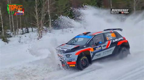 Wrc Rally Sweden Unbelievably Speed Snow Full Hd Youtube