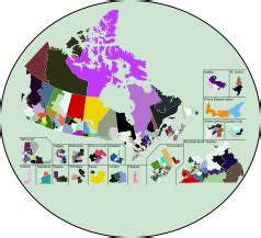 Canada - Federal Ridings (elections) | MapChart