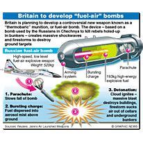 MILITARY: Fuel-air bomb infographic