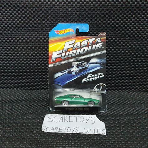 Jual Hot Wheels Fast Furious Ford Gran Torino Sport Hijau Fast Furious Jakarta Selatan