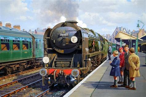 Train S Br Bulleid Southern Railway Merchant Navy Class Flickr