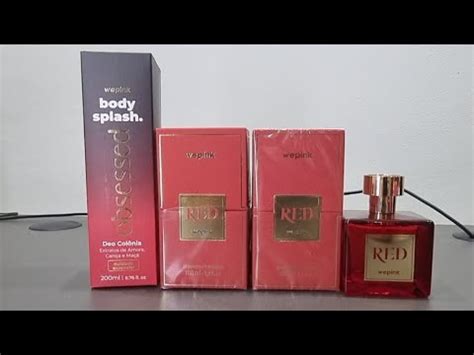 NOVO LANÇAMENTO DA WEPINK PERFUME RED DA VIRGÍNIA FONSECA VALE APENA