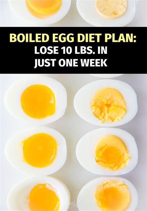 Lose 10 Lbs In Just One Week With This Boiled Egg Diet Lose 10 Lbs Calorie Intake Boiled