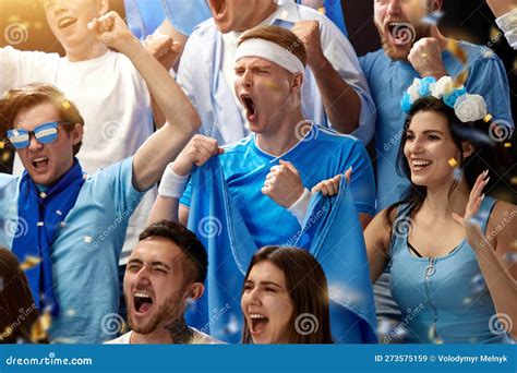 Excited Sports Fans