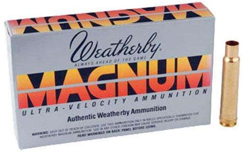 Weatherby Unprimed Brass 460 Weatherby Magnum Lightweight 20 Per Box ...