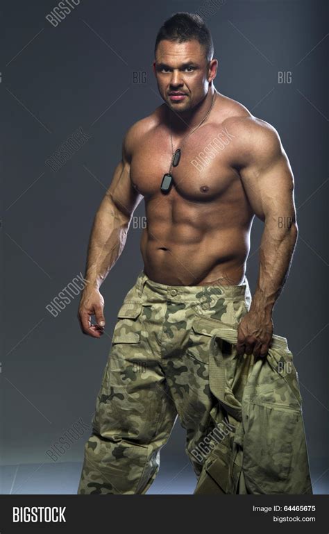 Handsome Muscular Man Image And Photo Free Trial Bigstock