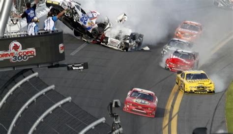 Horrific Crash Mars End Of NASCARs Nationwide Series Race At Daytona