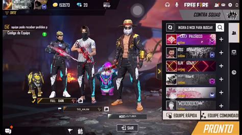 FREE FIRE AO VIVO JOGANDO INSCRITOS SALAS PREMIADAS VALENDO