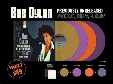 Third Man Records Announces Vault Package 49 Bob Dylan Springtime Third Man Records