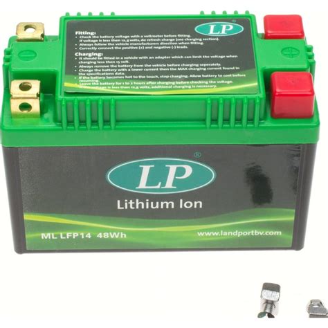 Lithium Motorradbatterie Landport Ml Lfp Honda Gl Goldwing Sc