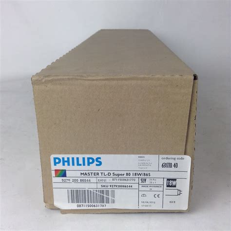 Philips Master Tl D Super W Lamps New Pieces