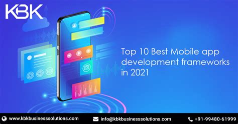 Top 10 Best Mobile App Development Frameworks In 2021