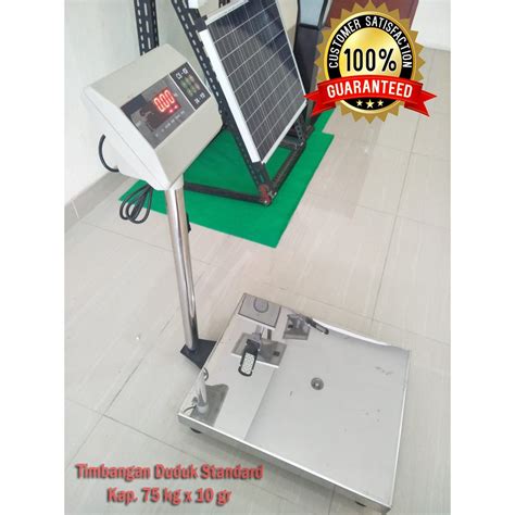 Jual Timbangan Duduk Digital Bench Scale Standard Kap Kg X Gr