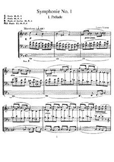 Symphony No Op By L Vierne Sheet Music On Musicaneo