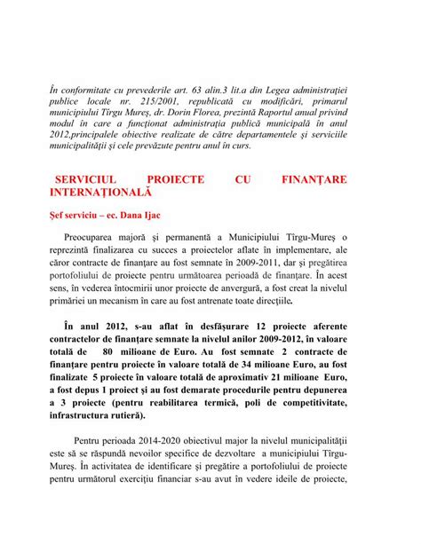 PDF SERVICIUL PROIECTE CU FINAN ŢARE INTERNAŢIONALĂ in acest