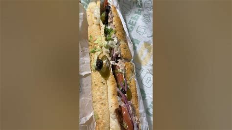 Subway Tuna Sub Sandwich Footlong Subway Youtube