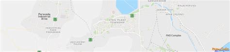 Steel Plant Township Visakhapatnam Map Property Rates Projects