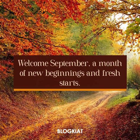 Best Hello September Quotes for 2024