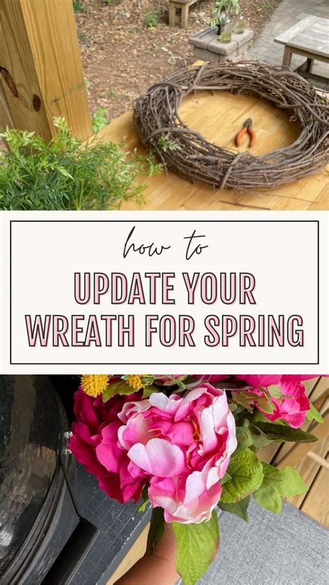 Easy Summer Peony Grapevine Wreath At Home With The Barkers