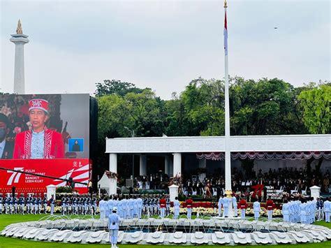 Upacara Peringatan Detik Detik Proklamasi Tahun Berlangsung