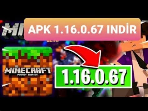 MİNECRAFT 1 16 0 67 APK HİLE NASIL İNDİRİLİR HİLE YouTube