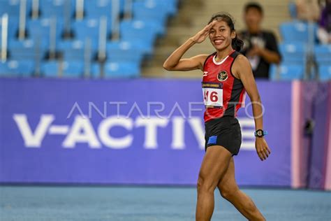 Odekta Elvina Raih Perunggu SEA Games 2023 ANTARA Foto