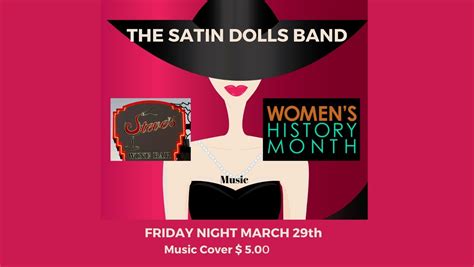 The Satin Dolls Band Womens History Month Public Event Carolyn