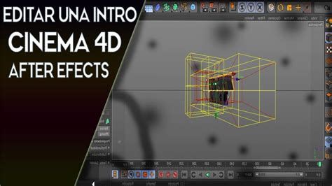 Como Editar Una Intro Template En Cinema 4d Y After Efects Youtube