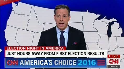 Cnn Election Night In America 2016 The Lead Opening With Jake Tapper