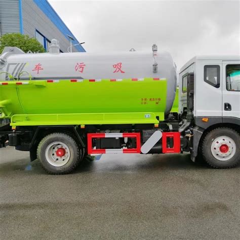 Sewer Suction Truck Vacuum Suction Truck 3 5 Ton Sewage Slurry