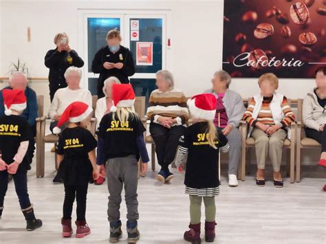 Seniorenresidenz Am Goetheplatz Besuch Der Kinder Vom Sv