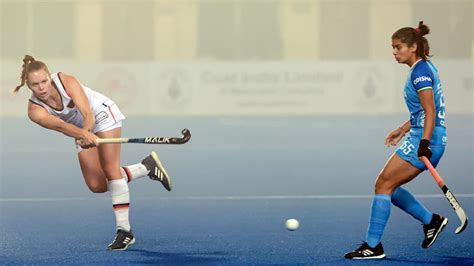 India Vs Germany Womens Hockey Fih Olympic Qualifiers 2024 Semi Final