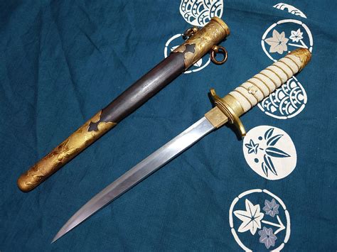 Large Imperial Japanese Navy Officer Dagger Shigure Militaria