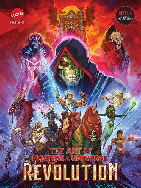 The Art Of Masters Of The Universe Revolution Hc Profile Dark