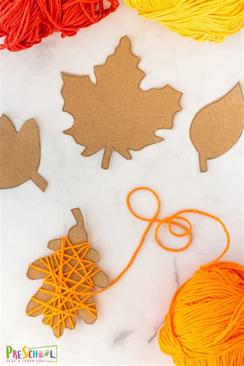 🍂 EASY Fall Leaf Craft for Preschoolers