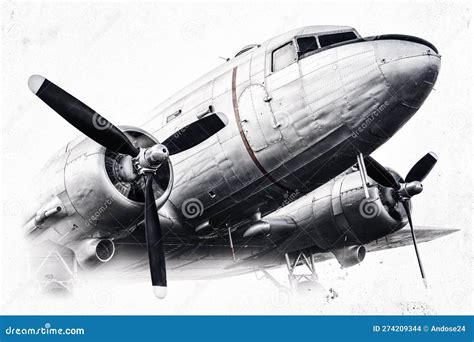 Aircraft Stock Photo Image Of Flight White Cockpit 274209344