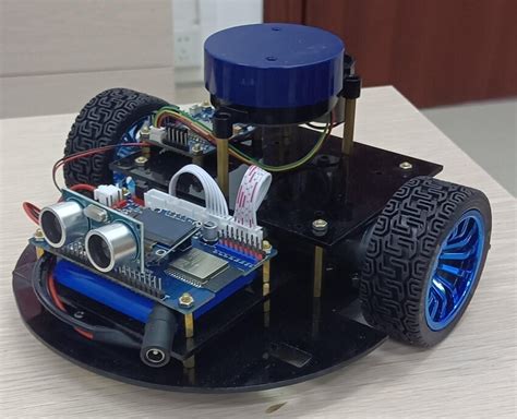 Physical drawing of the experimental mobile robot | Download Scientific Diagram