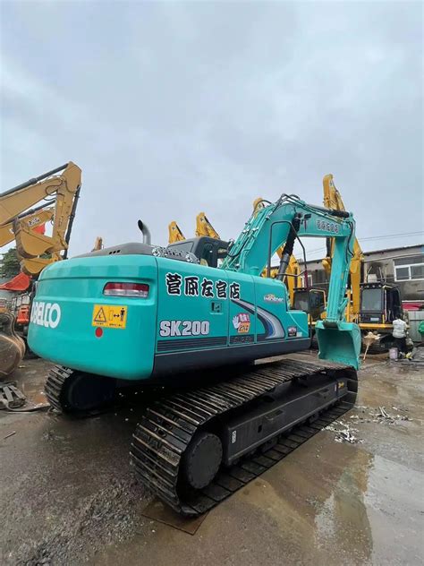 KOBELCO SK200 8 Used Japan Original 20 Tons Hydraulic Crawler Excavator