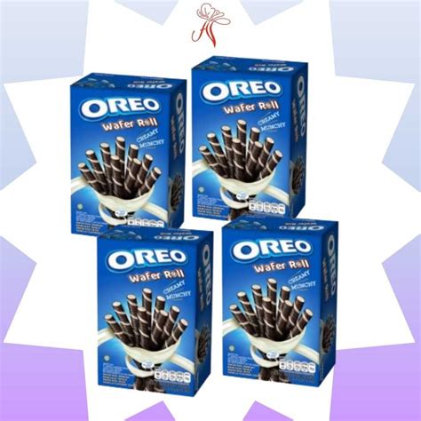 Oreo Vanilla Wafer Roll G Shopee Malaysia