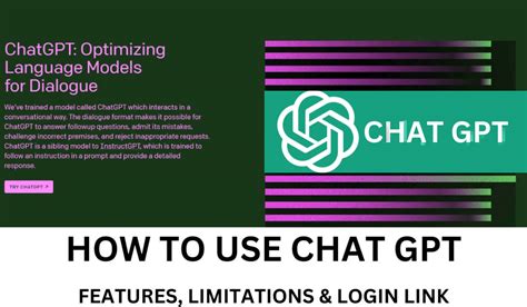 How To Use Chat Gpt Complete Guide Create Account And Login