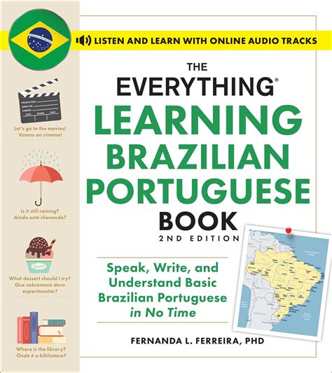 The Everything Learning Brazilian Portuguese Book Nd Edition Book