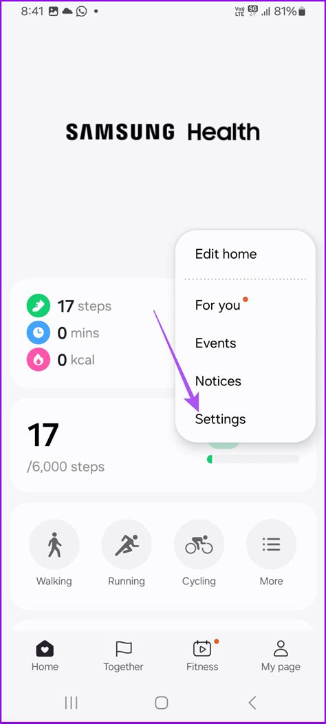 5 Fixes For Samsung Health App Not Tracking Steps Guiding Tech