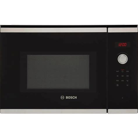 Bosch BFL553MS0B Serie 4 Built In Microwave - Stainless Steel