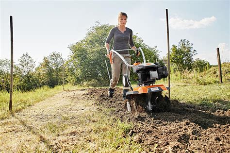 STIHL MH 445 R Petrol Tiller Linstead Farm Garden Machinery Suffolk UK