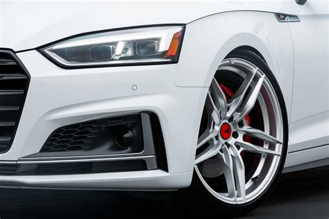 Audi S B White Vorsteiner V Ff Wheel Wheel Front