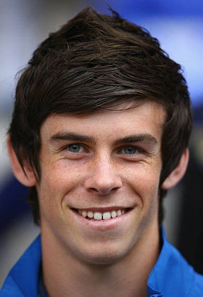 Gareth Bale Of Tottenham Looks On Before The Barclays Premier League