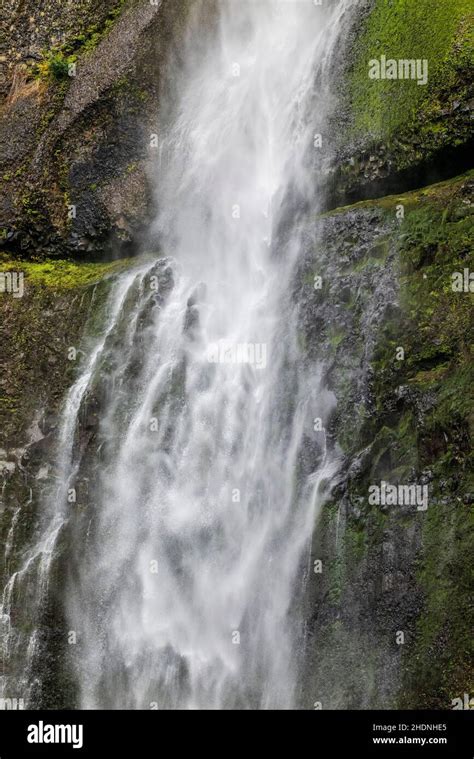 Multnomah Falls; Columbia River Gorge; Oregon; USA Stock Photo - Alamy